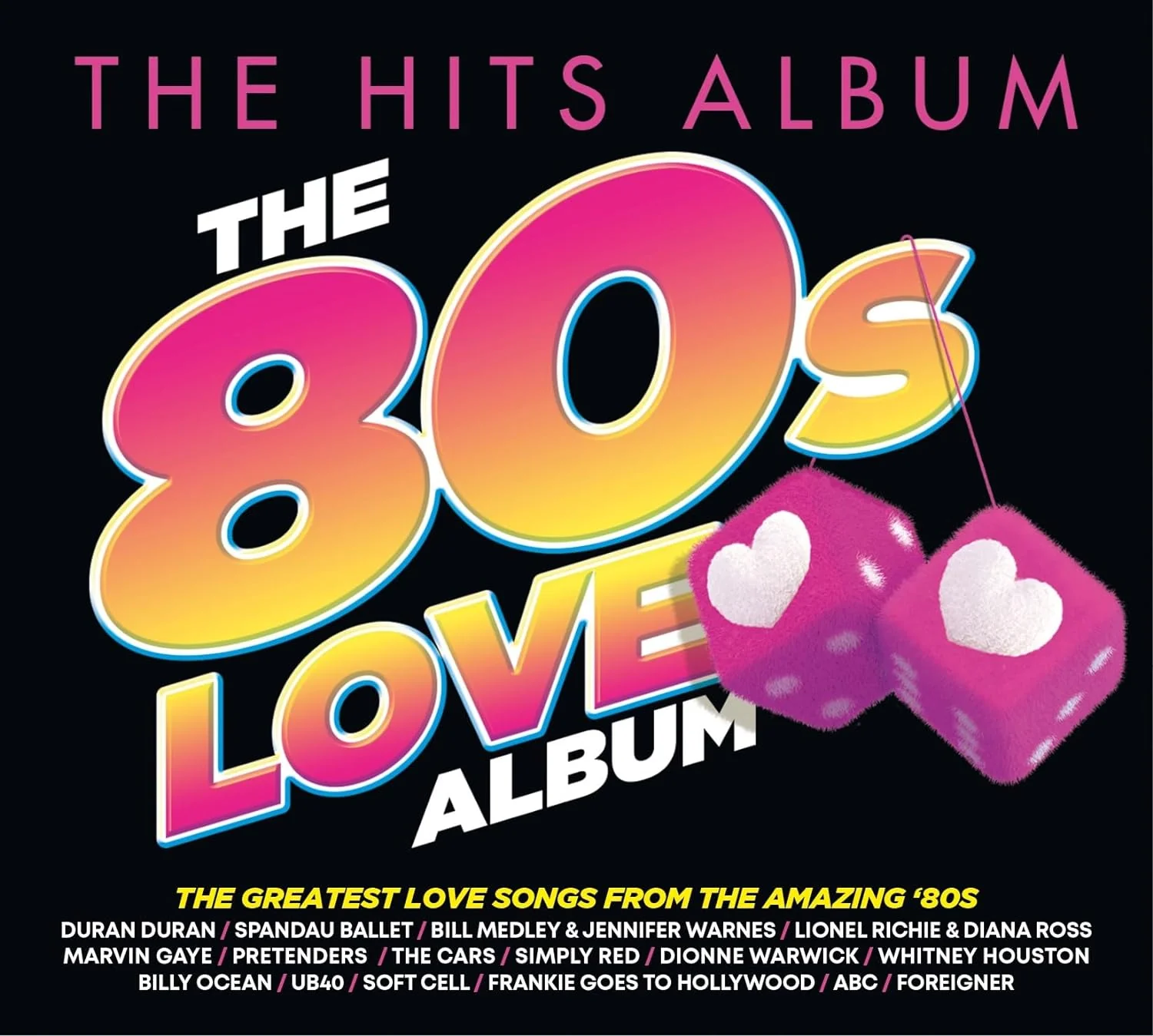 The Hits Album - The 80's Love Album (Music CD)