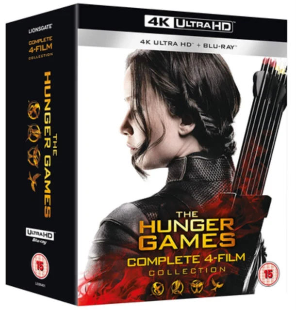 The Hunger Games: Complete 4-film Collection [Blu-ray / 4K Ultra HD + Blu-ray]