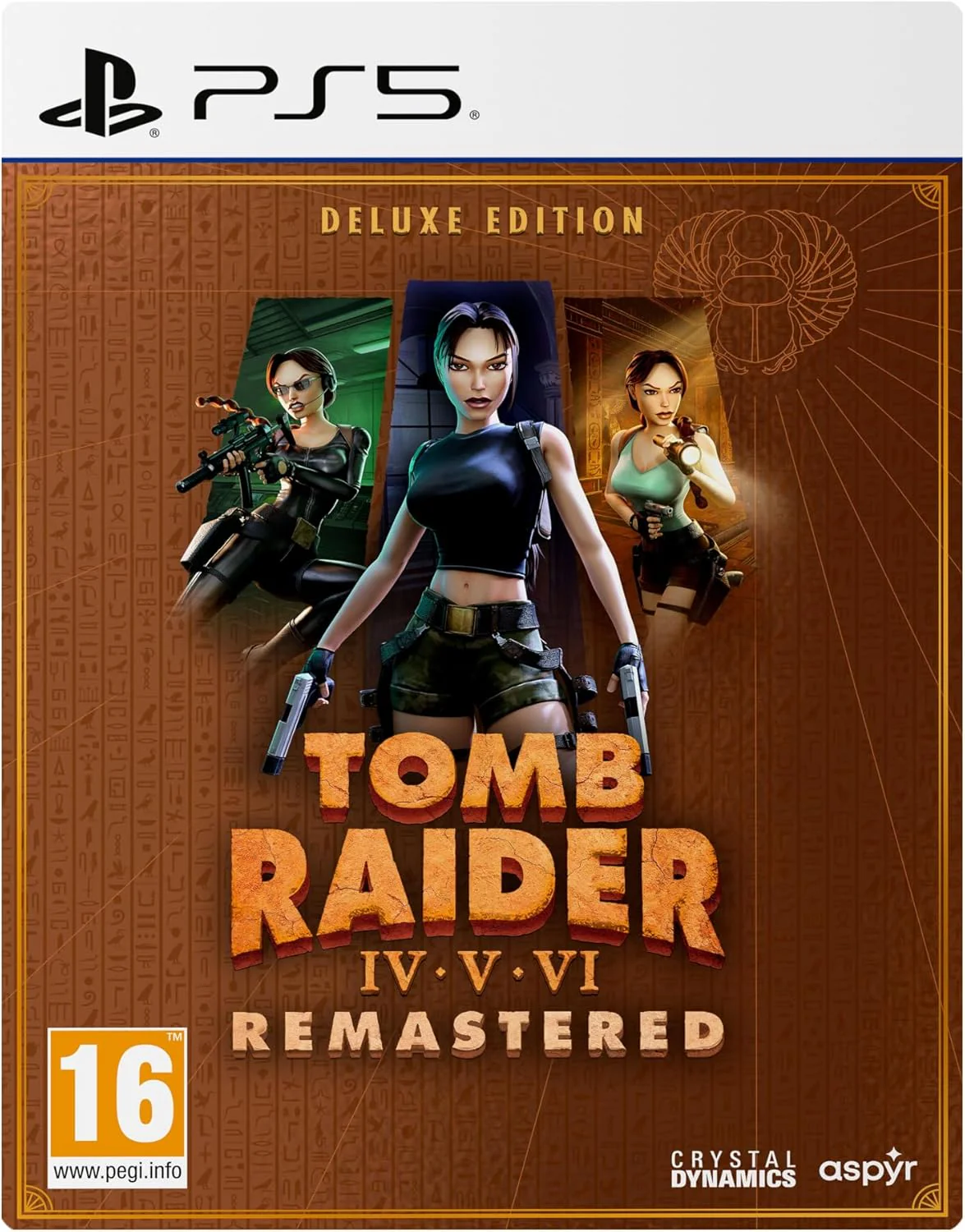 Tomb Raider IV-VI Remastered Starring Lara Croft Deluxe Edition (PS5)