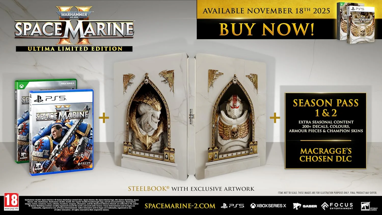 Warhammer: 40,000 Space Marine II - Ultima Limited Edition (PS5) - Image 6