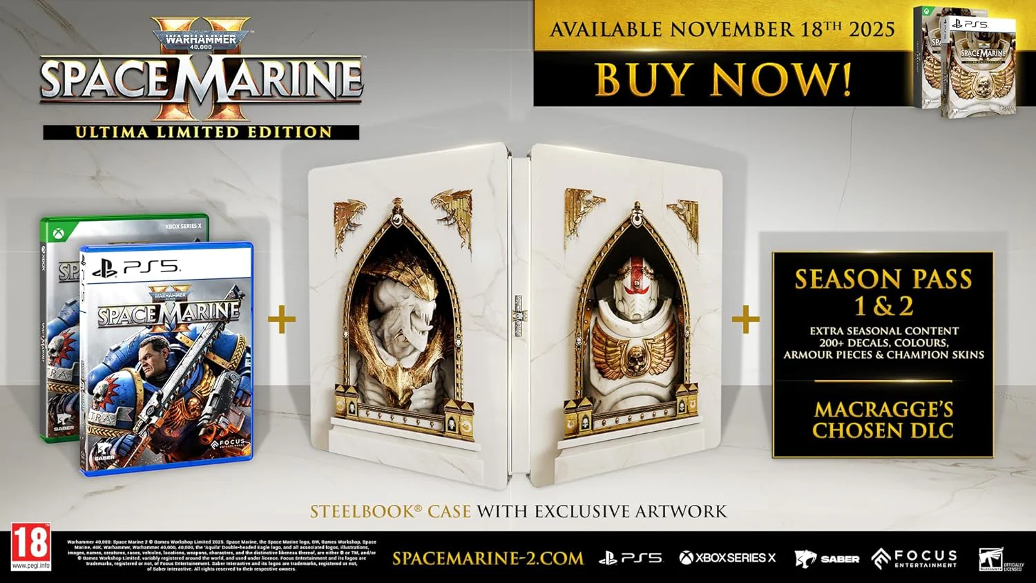 Warhammer: 40,000 Space Marine II - Ultima Limited Edition (Xbox Series X) - Image 2
