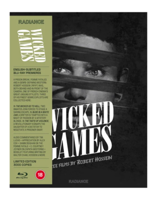Wicked Games: Three Films By Robert Hossein [Blu-ray / Box Set (Limited Edition - Restored)]