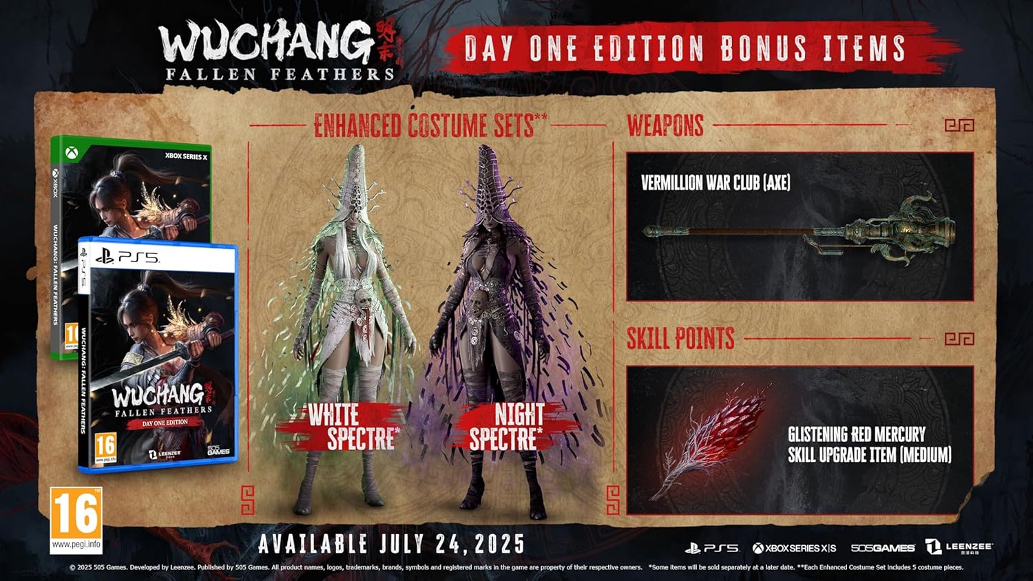 WUCHANG: Fallen Feathers Day One Edition (PS5) - Image 2