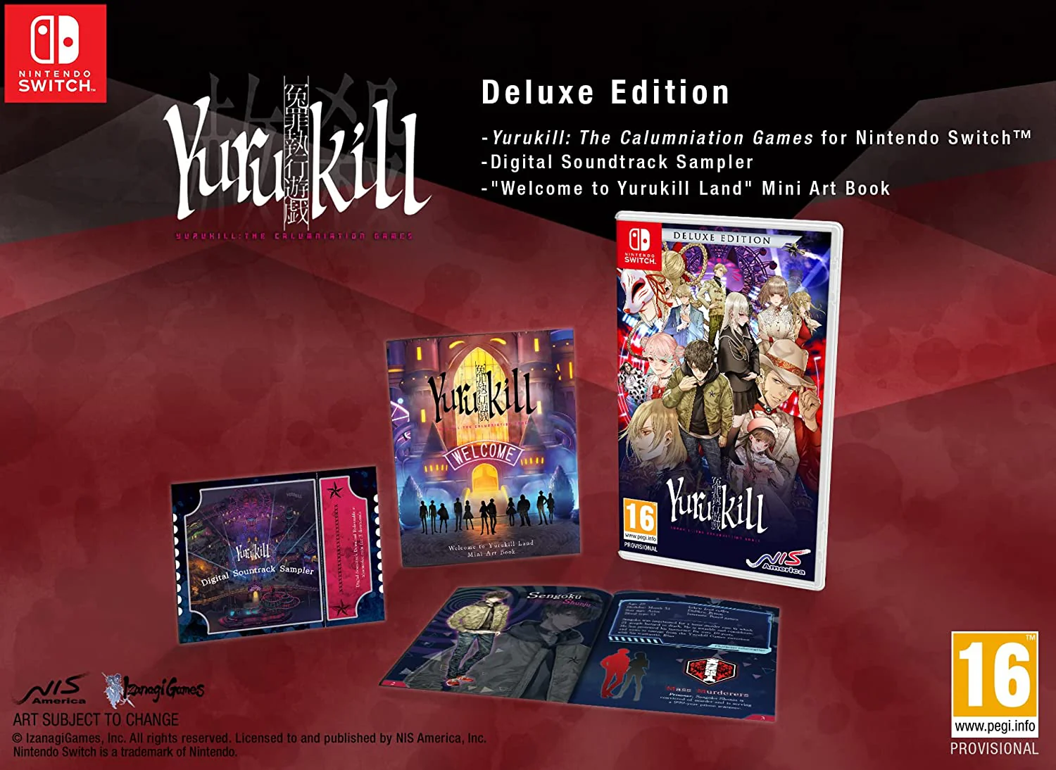 Yurukill: The Calumniation Games - Deluxe Edition (Nintendo Switch) - Image 2
