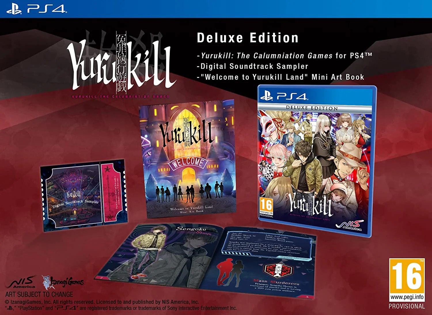 Yurukill: The Calumniation Games - Deluxe Edition (PS4) - Image 2