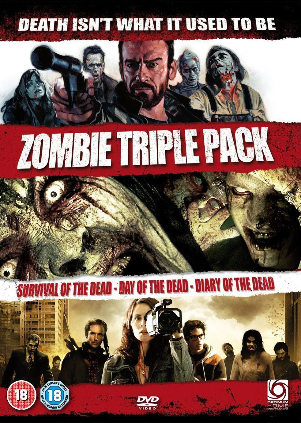 Zombie Triple (Survival of The Dead/Day of The Dead (Remake)/Diary of The Dead)